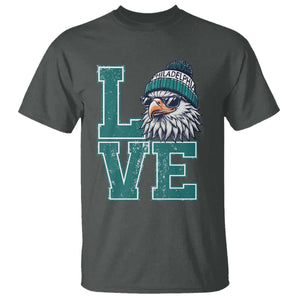 Eagles Inspirational T Shirt LOVE Cool Eagle Lover Vintage TS02 Dark Heather Print Your Wear