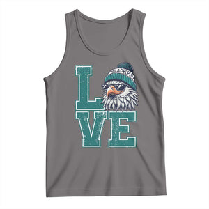 Eagles Inspirational Tank Top LOVE Cool Eagle Lover Vintage TS02 Deep Heather Print Your Wear