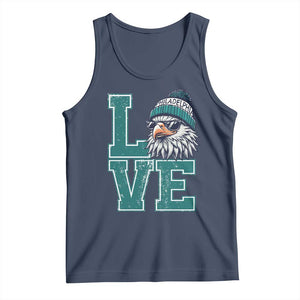 Eagles Inspirational Tank Top LOVE Cool Eagle Lover Vintage TS02 Navy Print Your Wear