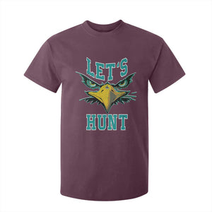 Eagles Inspirational T Shirt For Kid Green Birds Let's Hunt TS02 Maroon Print Your Wear