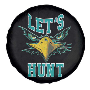 Eagles Inspirational Spare Tire Cover Green Birds Let's Hunt TS02 Print Your Wear