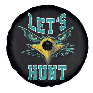 Eagles Inspirational Spare Tire Cover Green Birds Let's Hunt TS02 Print Your Wear