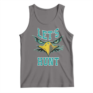 Eagles Inspirational Tank Top Green Birds Let's Hunt TS02 Deep Heather Print Your Wear