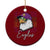 Mardi Gras Eagles Ceramic Ornament 2025 Champs NOLA Louisiana TS02 1pc Red Print Your Wear
