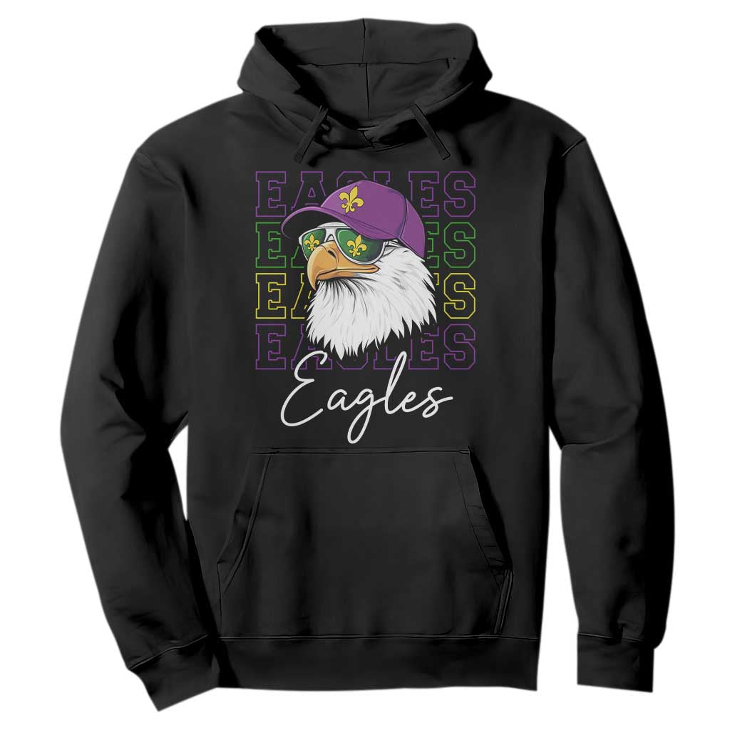 Mardi Gras Eagles Hoodie 2025 Champs NOLA Louisiana TS02 Black Print Your Wear