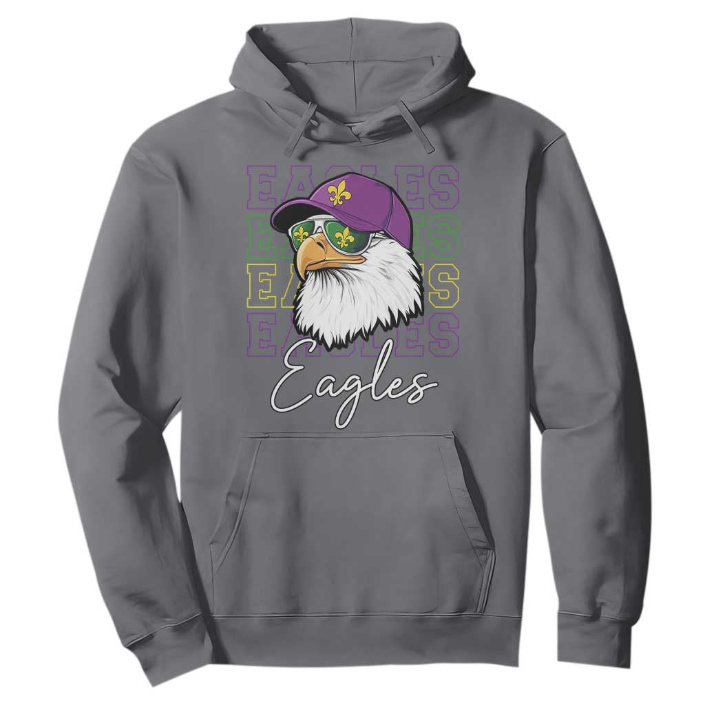 Mardi Gras Eagles Hoodie 2025 Champs NOLA Louisiana TS02 Charcoal Print Your Wear