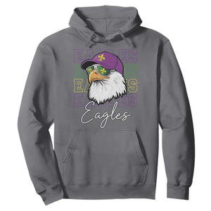 Mardi Gras Eagles Hoodie 2025 Champs NOLA Louisiana TS02 Charcoal Print Your Wear