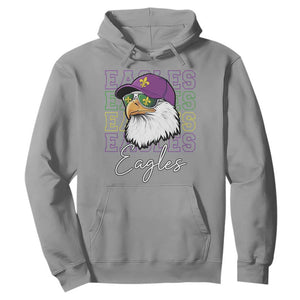 Mardi Gras Eagles Hoodie 2025 Champs NOLA Louisiana TS02 Sport Gray Print Your Wear