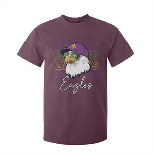 Mardi Gras Eagles T Shirt For Kid 2025 Champs NOLA Louisiana TS02 Maroon Print Your Wear