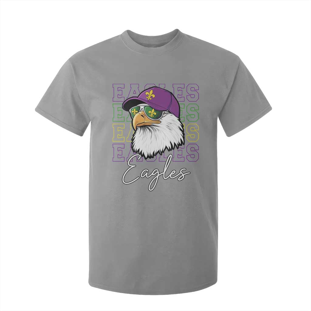 Mardi Gras Eagles T Shirt For Kid 2025 Champs NOLA Louisiana TS02 Sport Gray Print Your Wear