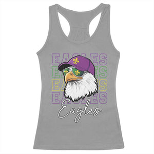 Mardi Gras Eagles Racerback Tank Top 2025 Champs NOLA Louisiana TS02 Sport Gray Print Your Wear