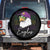 Mardi Gras Eagles Spare Tire Cover 2025 Champs NOLA Louisiana TS02 No hole Black Print Your Wear