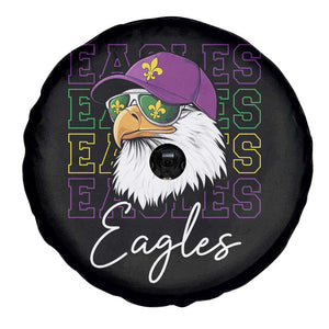 Mardi Gras Eagles Spare Tire Cover 2025 Champs NOLA Louisiana TS02 Print Your Wear