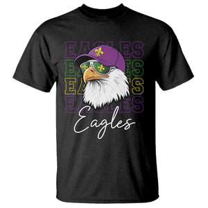 Mardi Gras Eagles T Shirt 2025 Champs NOLA Louisiana TS02 Black Print Your Wear