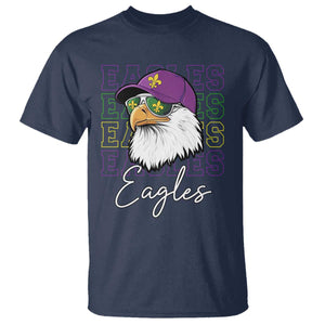 Mardi Gras Eagles T Shirt 2025 Champs NOLA Louisiana TS02 Navy Print Your Wear