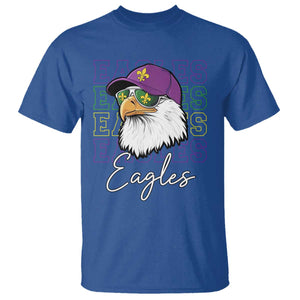 Mardi Gras Eagles T Shirt 2025 Champs NOLA Louisiana TS02 Royal Blue Print Your Wear