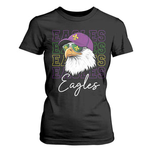 Mardi Gras Eagles T Shirt For Women 2025 Champs NOLA Louisiana TS02 Black Print Your Wear