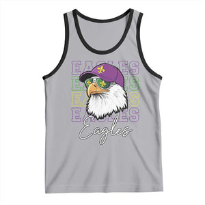 Mardi Gras Eagles Tank Top 2025 Champs NOLA Louisiana TS02 Athletic Heather Black Print Your Wear