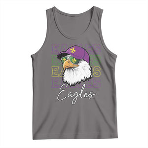 Mardi Gras Eagles Tank Top 2025 Champs NOLA Louisiana TS02 Deep Heather Print Your Wear