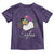 Mardi Gras Eagles Toddler T Shirt 2025 Champs NOLA Louisiana TS02 Purple Print Your Wear