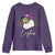 Mardi Gras Eagles Youth Sweatshirt 2025 Champs NOLA Louisiana TS02 Purple Print Your Wear
