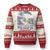Welcome To America's Gulf Knit Sweatshirt Retro Vintage Beach TS02 Red Print Your Wear