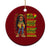 I Am Black Child Ceramic Ornament Locd Girl African American Pride Black History Month TS02 1pc Red Print Your Wear