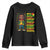 I Am Black Child Youth Sweatshirt Locd Boy African American Pride Black History Month TS02 Black Print Your Wear