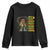 I Am Black Child Youth Sweatshirt Afro Girl African American Pride Black History Month TS02 Black Print Your Wear