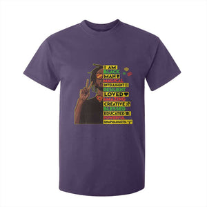 I Am Black Man T Shirt For Kid Cool Locd African American Pride Black History Month TS02 Purple Print Your Wear
