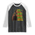 I Am Black Man Raglan Shirt Cool Locd African American Pride Black History Month TS02 Black White Print Your Wear