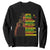 I Am Black Man Sweatshirt Cool Locd African American Pride Black History Month TS02 Black Print Your Wear