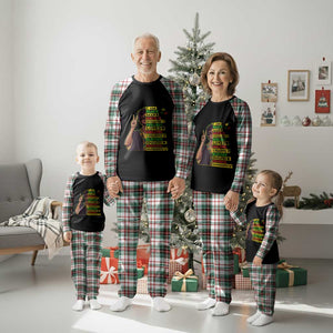 I Am Black Woman Plaid Pajama Set Afro African American Pride Black History Month TS02 Christmas Plaid Print Your Wear