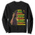 I Am Black Woman Sweatshirt Afro African American Pride Black History Month TS02 Black Print Your Wear