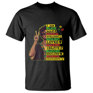 I Am Black Woman T Shirt Afro African American Pride Black History Month TS02 Black Print Your Wear