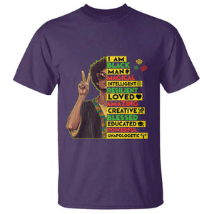 I Am Black Woman T Shirt Afro African American Pride Black History Month TS02 Purple Print Your Wear