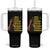I Am Black Woman Tumbler With Handle Afro African American Pride Black History Month TS02 One Size: 40 oz Black Print Your Wear