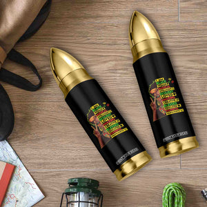 I Am Black Man Bullet Tumbler Afro African American Pride Black History Month TS02 Print Your Wear