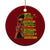 I Am Black Man Ceramic Ornament Afro African American Pride Black History Month TS02 1pc Red Print Your Wear