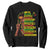 I Am Black Man Sweatshirt Afro African American Pride Black History Month TS02 Black Print Your Wear