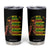I Am Black Man Tumbler Cup Afro African American Pride Black History Month TS02 Black Print Your Wear
