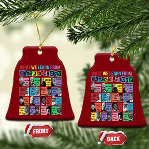 What We Learn From Black History Ceramic Ornament Black Civil Rights Leaders TS02 Print Your Wear