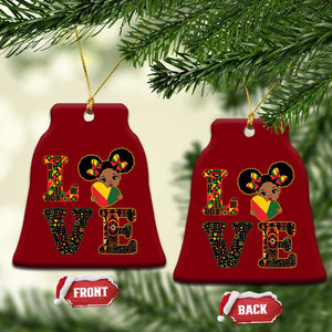I Am Black Child Ceramic Ornament LOVE Black History Month Strong African American Pride TS02 Print Your Wear