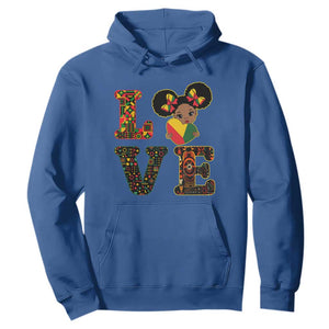 I Am Black Child Hoodie LOVE Black History Month Strong African American Pride TS02 Royal Blue Print Your Wear