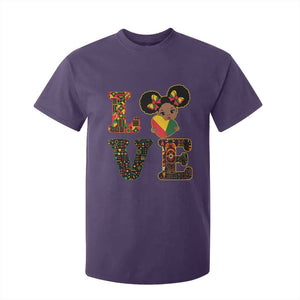 I Am Black Child T Shirt For Kid LOVE Black History Month Strong African American Pride TS02 Purple Print Your Wear