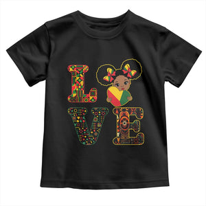 I Am Black Child Toddler T Shirt LOVE Black History Month Strong African American Pride TS02 Black Print Your Wear