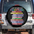 What We Learn From Black History Spare Tire Cover Celebration African American Roots Pride TS02 No hole Black Print Your Wear
