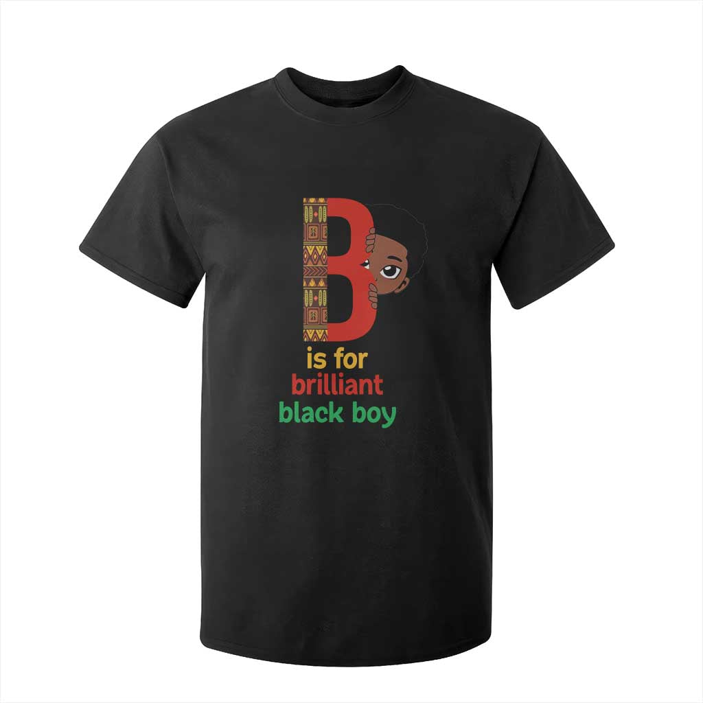 Black History Month Boy T Shirt For Kid B Is For Brilliant HBCU Education TS02 Black Print Your Wear