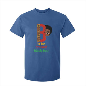 Black History Month Boy T Shirt For Kid B Is For Brilliant HBCU Education TS02 Royal Blue Print Your Wear