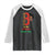 Black History Month Boy Raglan Shirt B Is For Brilliant HBCU Education TS02 Black White Print Your Wear